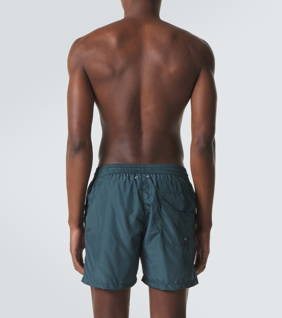 Rubinacci Satin swim trunks