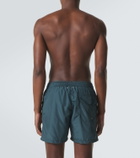 Rubinacci Satin swim trunks