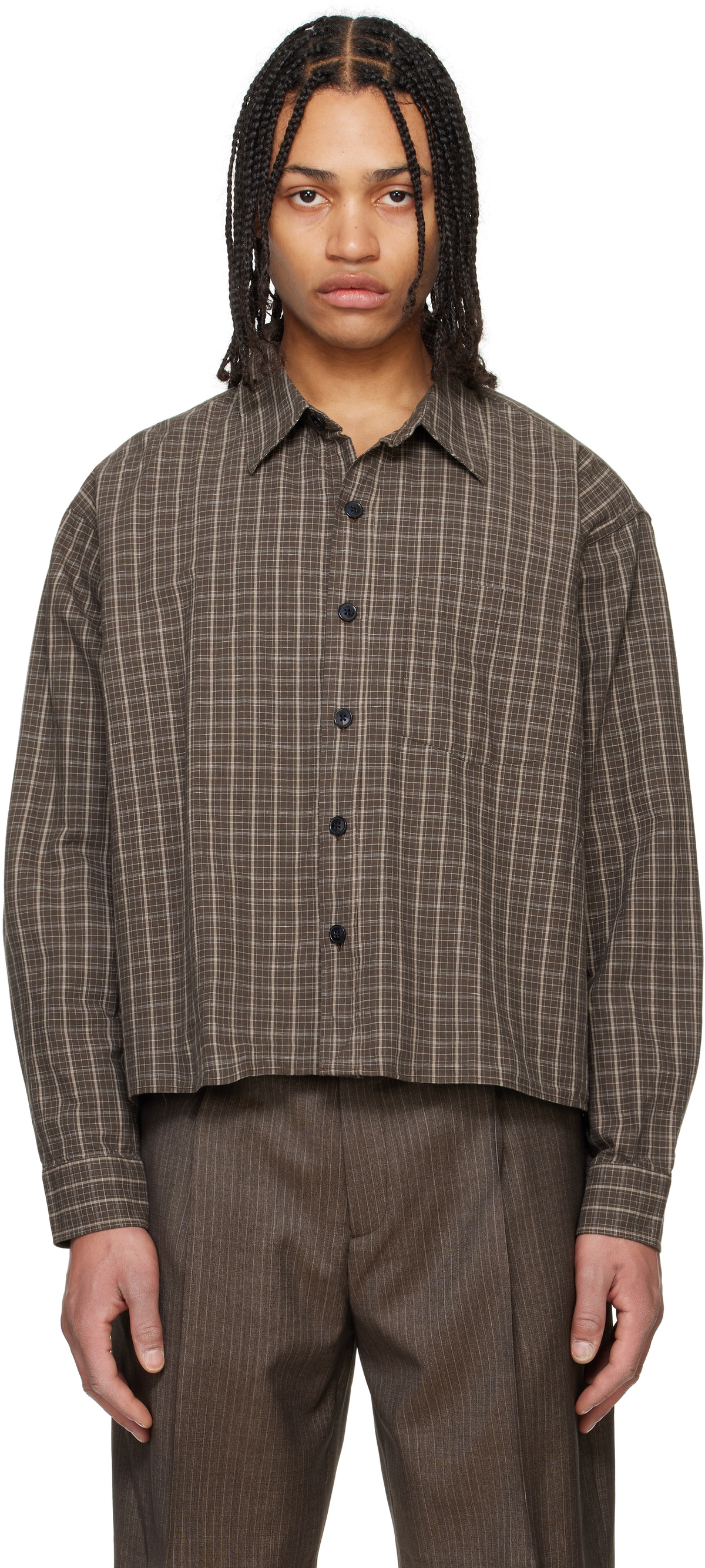 mfpen Brown Priority Shirt mfpen