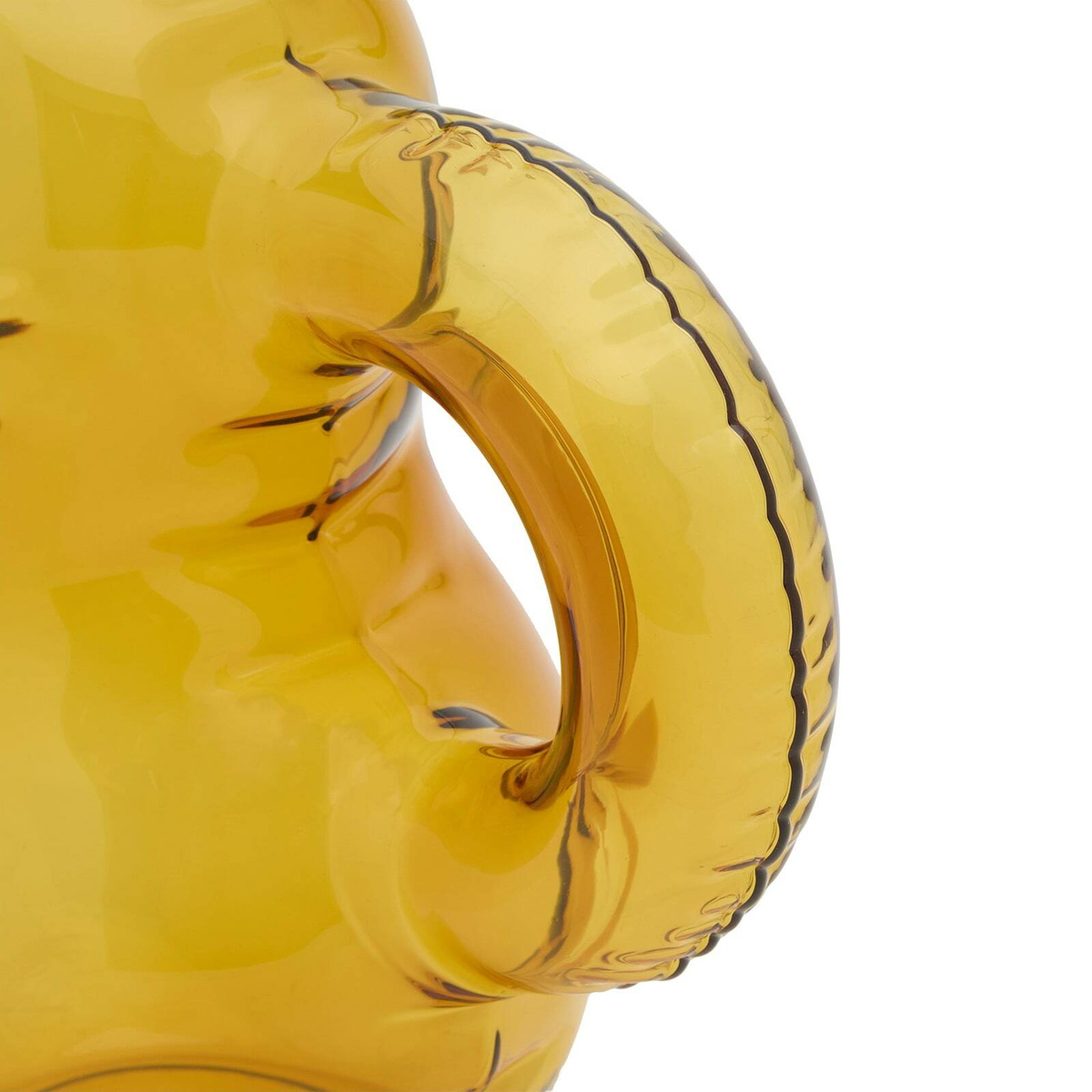 Home Studyo Emily Jug - Glass in Amber 