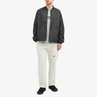 Nanga Men's Rib Collar Coach Jacket in Black