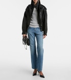 Isabel Marant Taomi ribbed-knit cotton jersey T-shirt