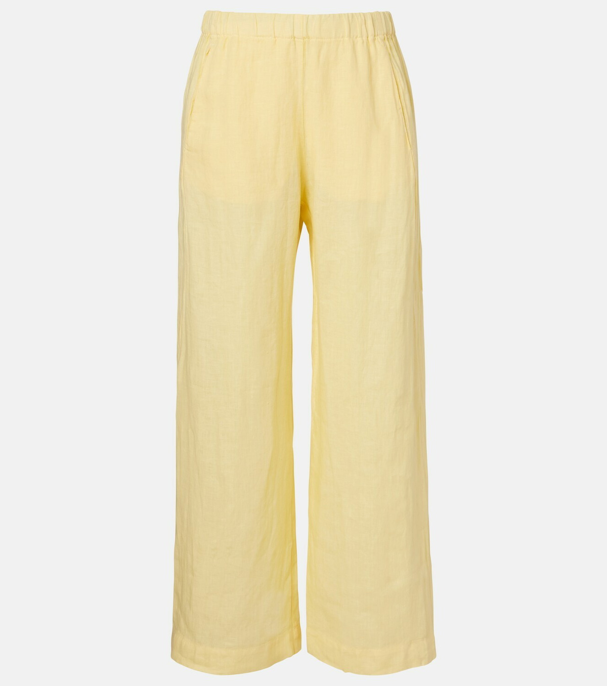 Velvet Lola linen wide-leg pants