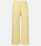 Velvet Lola linen wide-leg pants