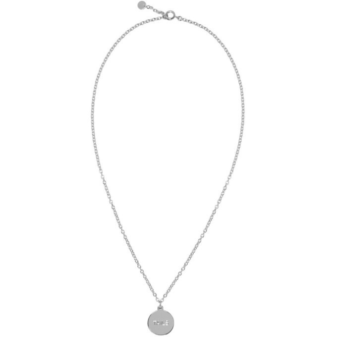 Photo: A.P.C. Silver Heads and Tails Necklace