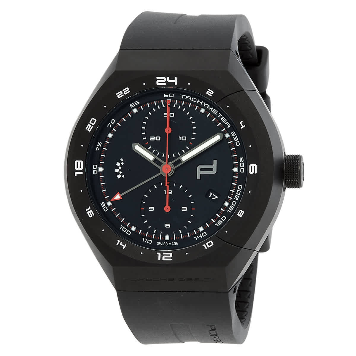 Porsche Design Monobloc Actuator Black Dial Mens Watch 6030.6.01.007.05.2