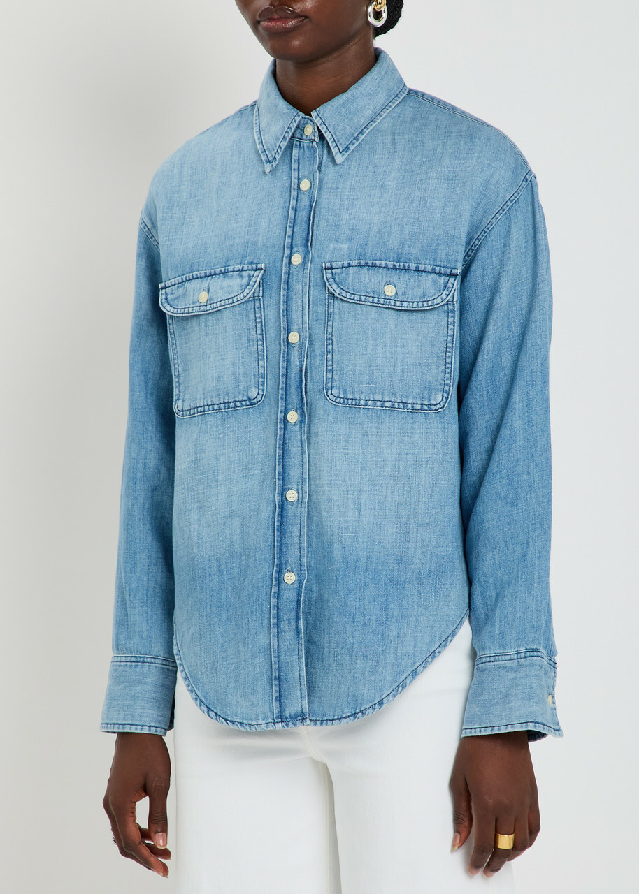 Citizens OF Humanity Emjay Denim Shirt Blue