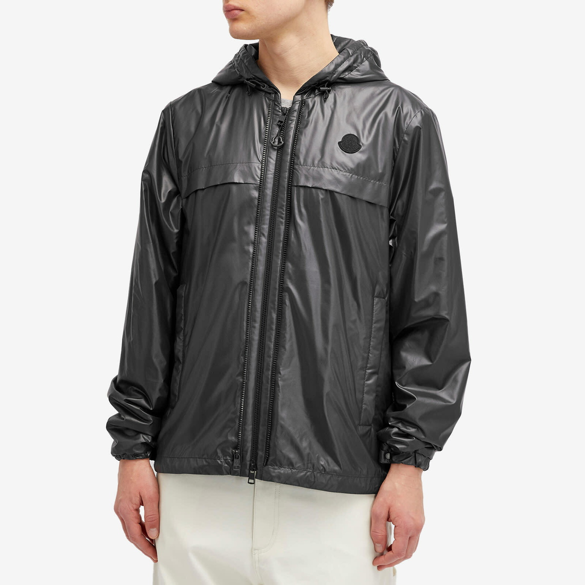 Moncler Men's Garoa Nylon Jacket in Black Moncler