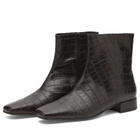 Vagabond Shoemakers Women's Mona Croc Boots in Brown