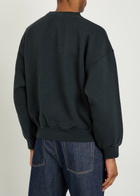 Rhude I Need A Getaway Printed Cotton Sweatshirt Black And White