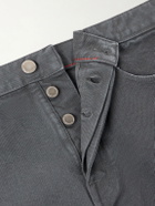 Massimo Alba - Oceano Straight-Leg Cotton Trousers - Gray