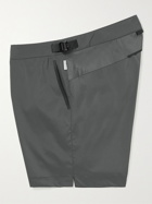 Orlebar Brown - Bulldog Short-Length Mid-Length Swim Shorts - Gray