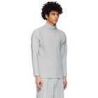 Homme Plisse Issey Miyake Grey Basics Turtleneck