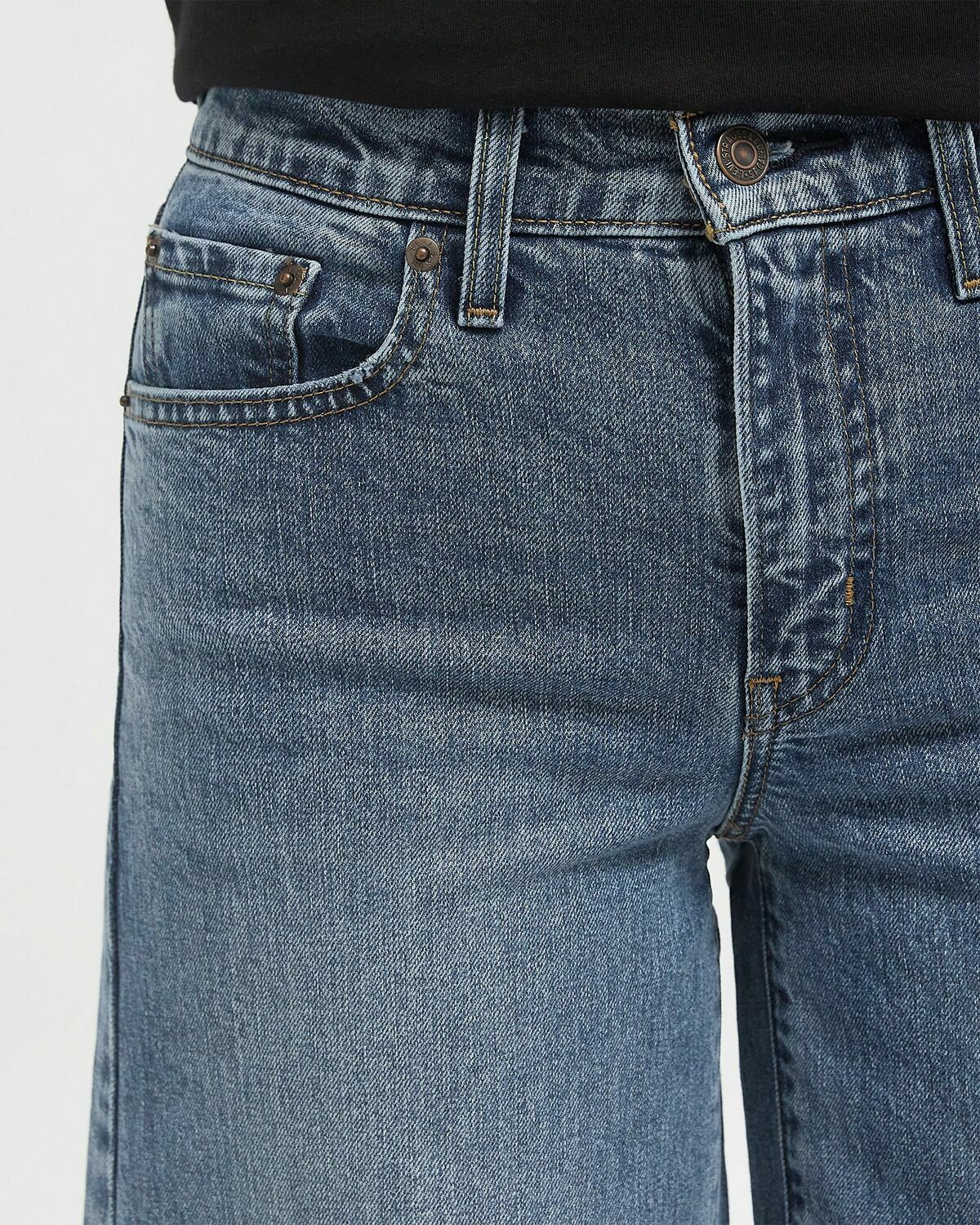 Levis 728 HR WIDE LEG Blue Womens Jeans
