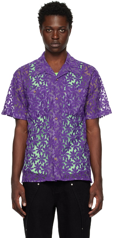 Photo: Andersson Bell Purple Flower Shirt
