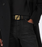Fendi FF Zucca reversible leather belt