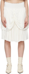 Nicklas Skovgaard SSENSE Exclusive White Claire Midi Skirt