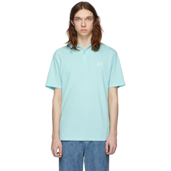 Photo: Band of Outsiders Blue Dices Polo