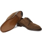 Tricker's - Robert Suede Derby Shoes - Men - Brown