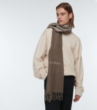 Acne Studios - Fringed wool scarf