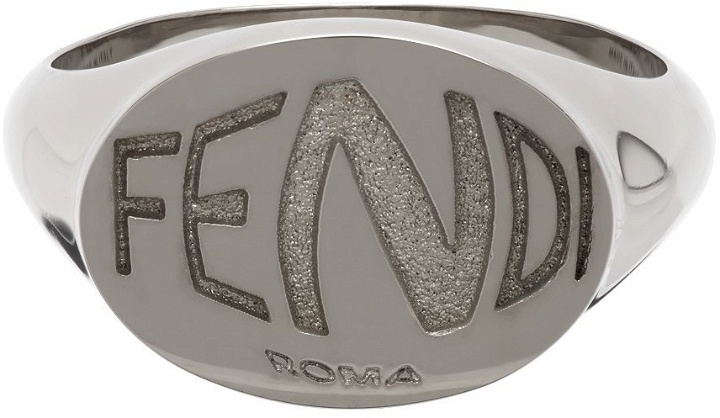 Photo: Fendi Silver Fish-Eye Ring