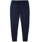 Brunello Cucinelli - Tapered Cotton-Blend Jersey Sweatpants - Men - Navy