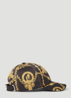 Versace Baroque Print Baseball Cap male Gold