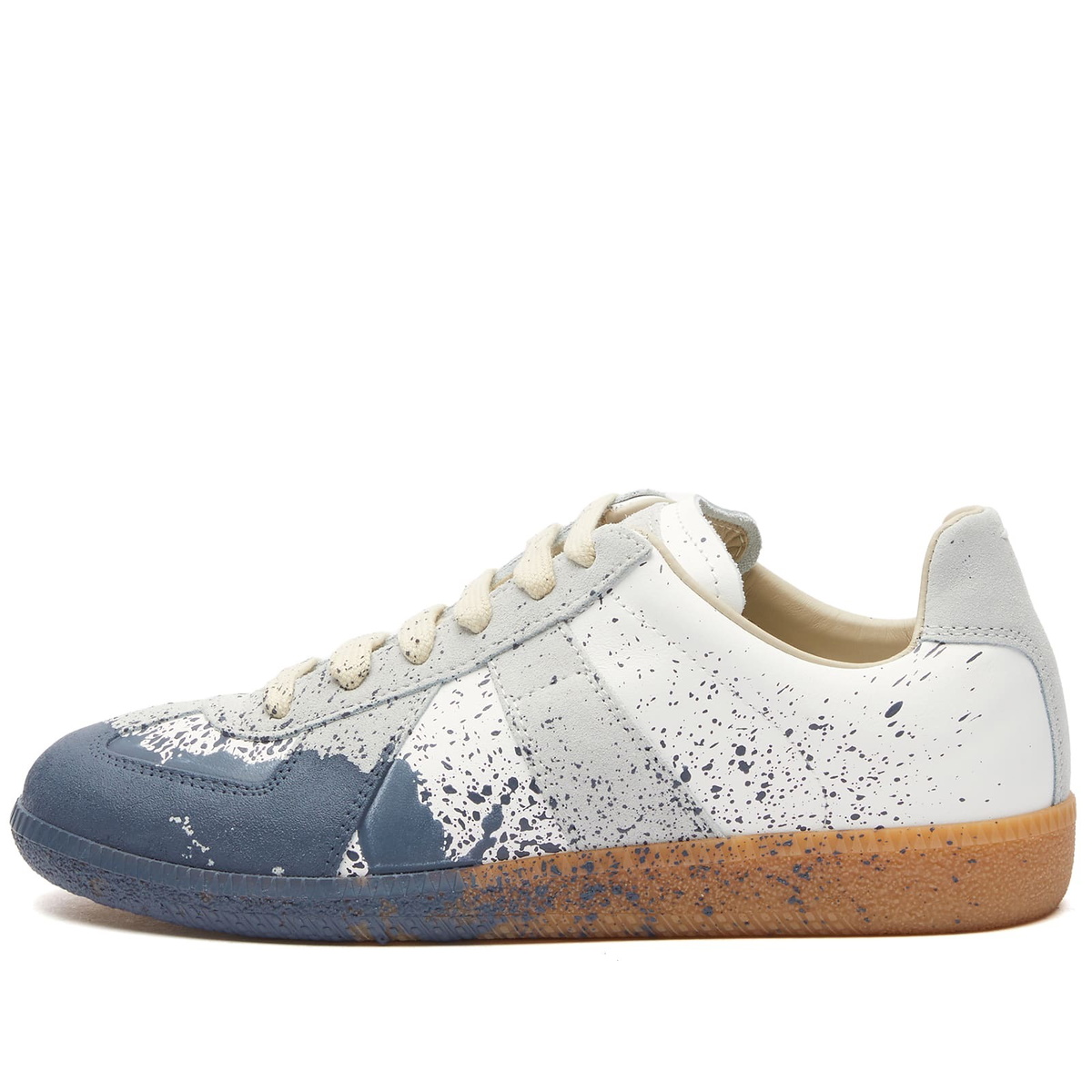 Maison Margiela Women's Replica Sneakers in White/Pewter