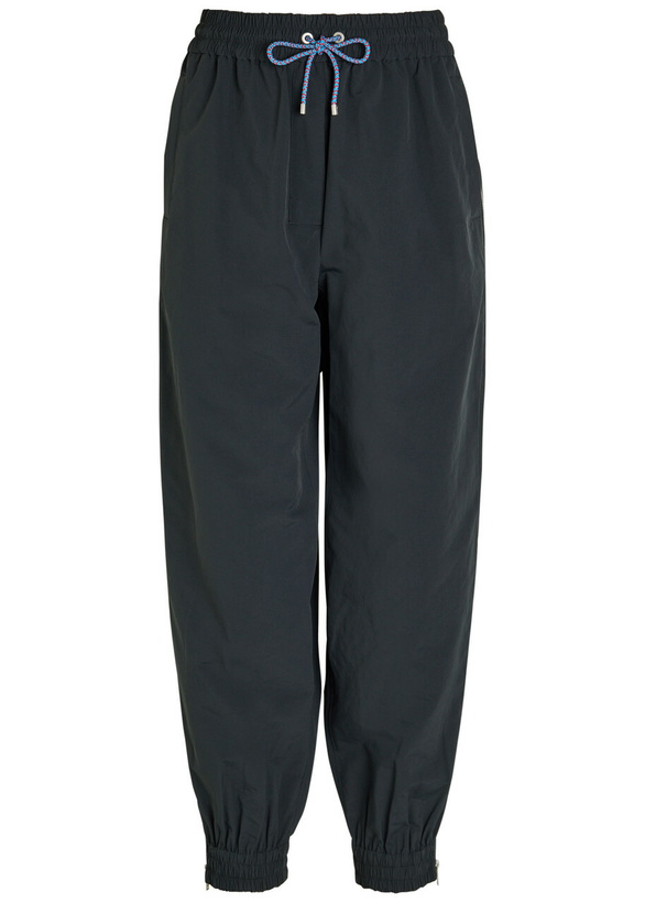 Photo: 3.1 Phillip Lim Ripstop Zip-sides Shell Sweatpants Black