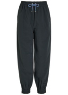 3.1 Phillip Lim Ripstop Zip-sides Shell Sweatpants Black