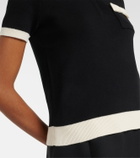 Valentino Bow-detail cotton polo shirt