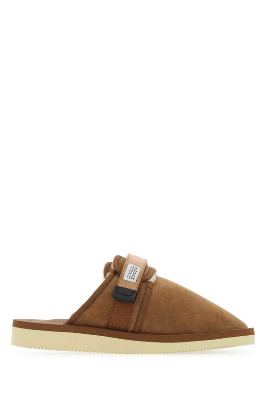 Photo: SUICOKE Biscuit Suede Zavo Slippers