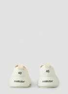 Hybrid Logo Print Sneakers in White