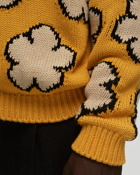 Kenzo All Over Boke Flower Jumper Yellow - Mens - Pullovers