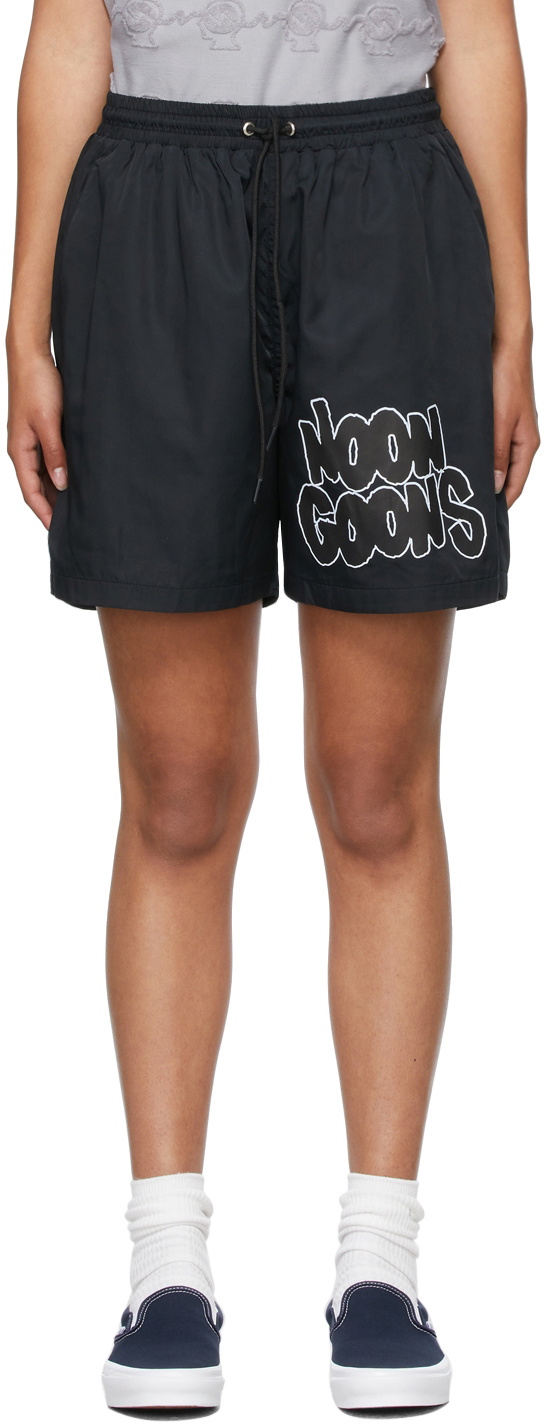Noon Goons Black Gonzo Shorts