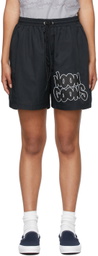 Noon Goons Black Gonzo Shorts