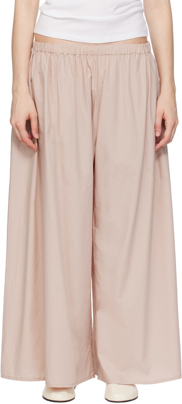 Photo: Baserange Pink Cable Lounge Pants