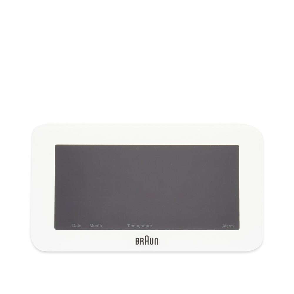 Photo: Braun Digital Alarm Clock in White