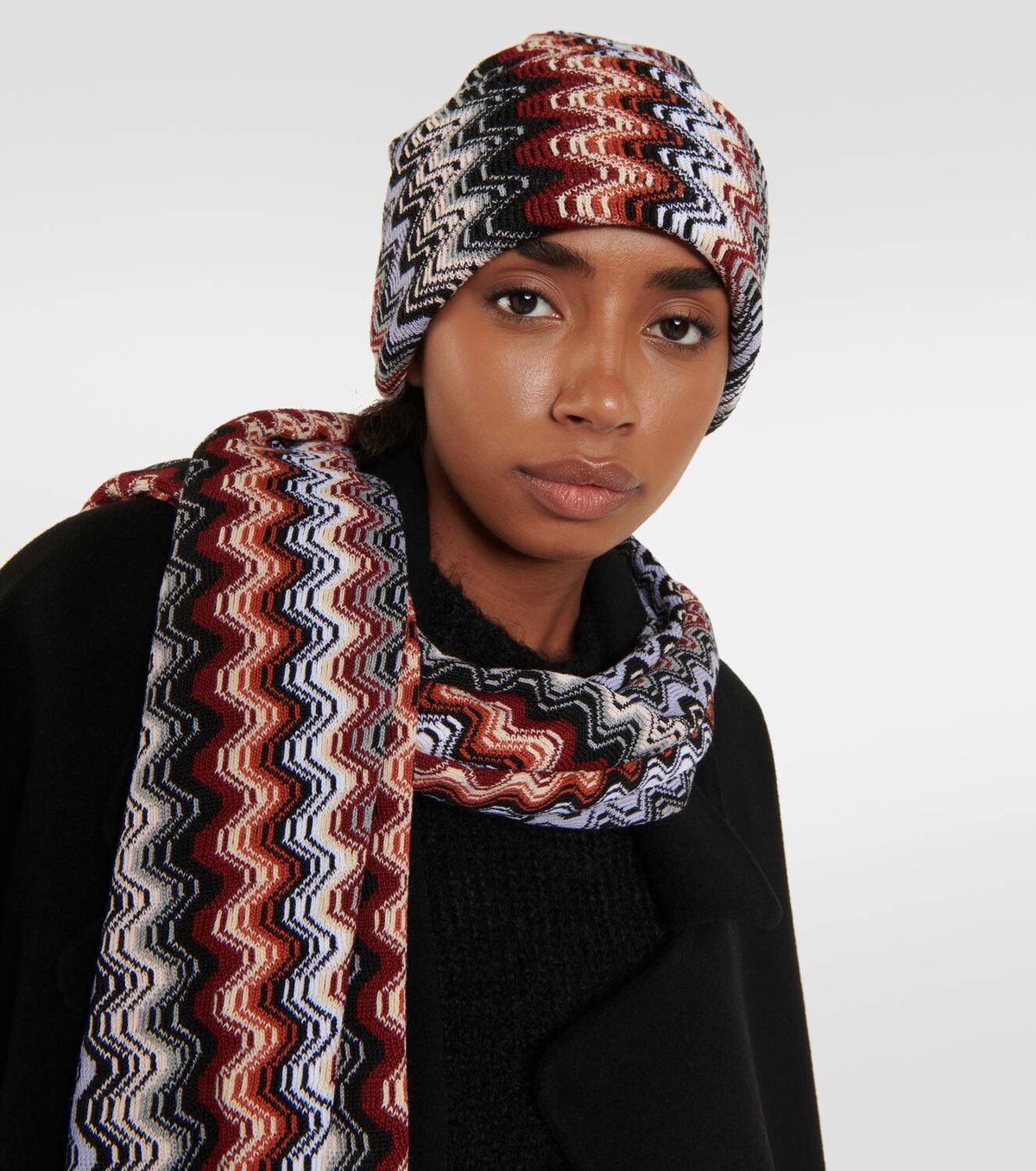 Missoni Zig Zag wool-blend beanie