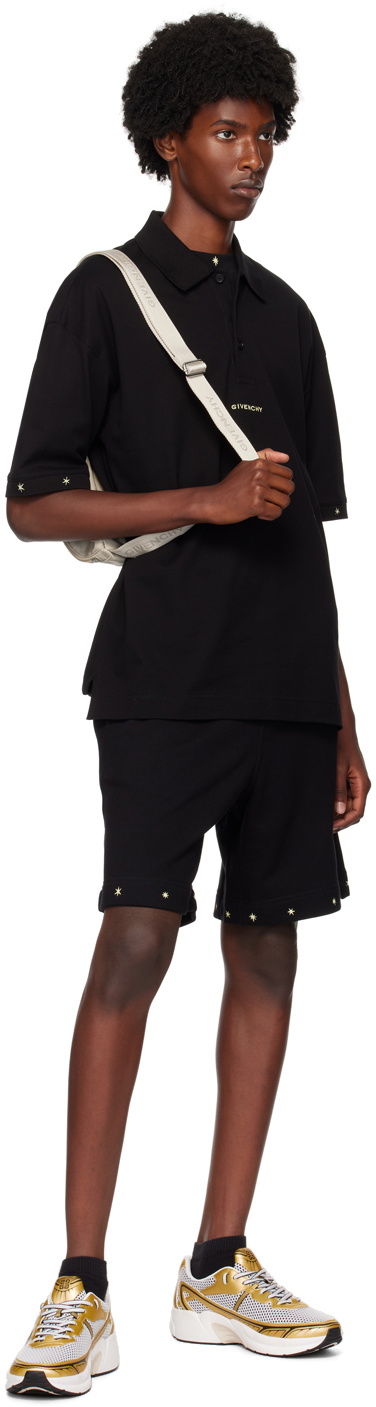 Givenchy Black Stars Polo