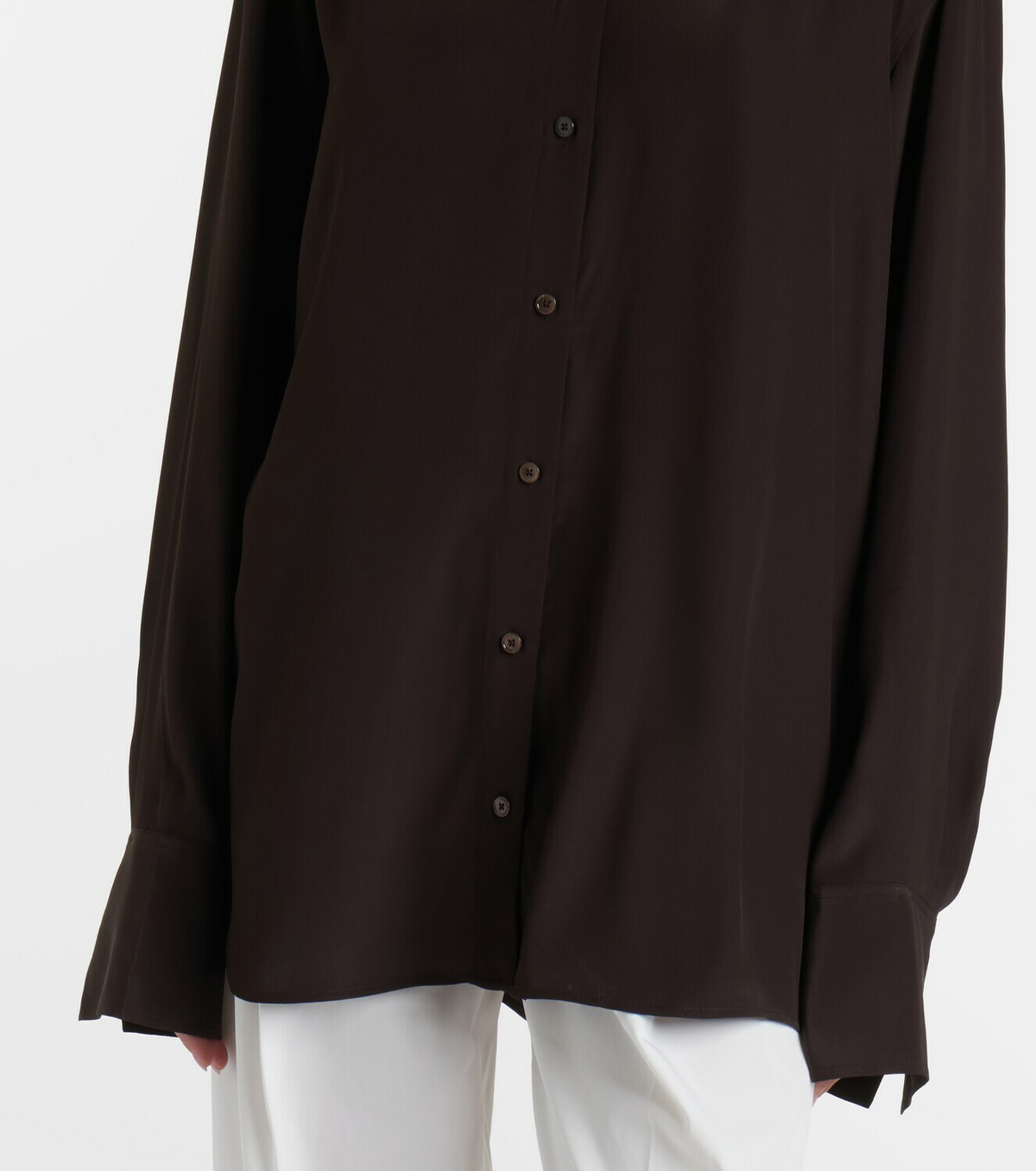 Toteme Silk crêpe shirt