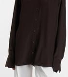 Toteme Silk crêpe shirt