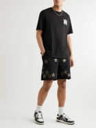 AMIRI - Skel-Top Colour-Block Leather Sneakers - Black
