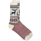 Anonymous Ism Wool Deer Crew Sock