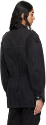 Isabel Marant Etoile Black Joanna Denim Jacket