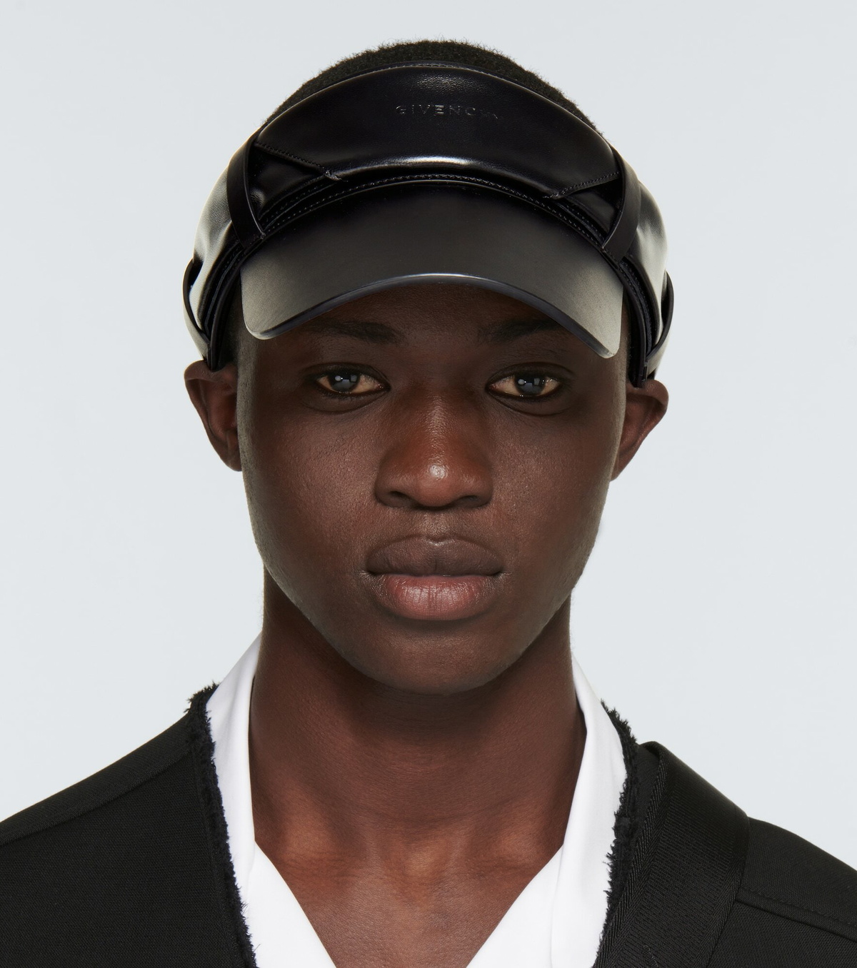 ★GIVENCHY★Givenchy バイザー Givenchy - Logo leather visor Givenchy