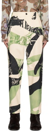 Dries Van Noten Off-White Penwick Trousers