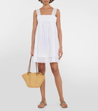 Tory Burch Cotton broderie anglaise minidress