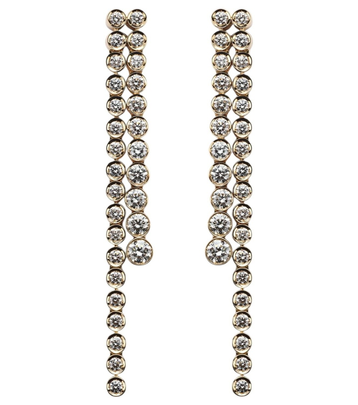 Photo: Sophie Bille Brahe La Danse 18kt gold earrings with diamonds