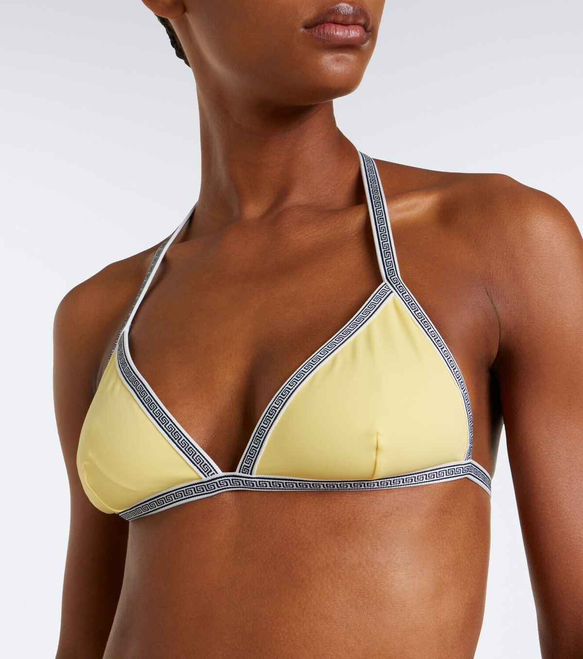 Versace Greca bikini top